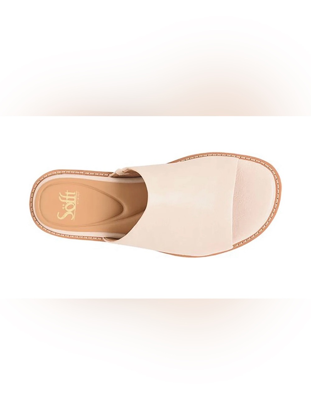 Sofft Noble Leather Sandals in ‘Tapioca Grey’ (Beige color), NWOB, (US) 10M - Picture 4 of 13